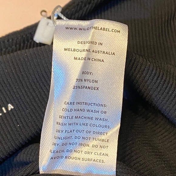 Wilo the Label Women Flare Jumpsuit Black Athletic Travel Workout Loungewear Rib - Picture 8 of 9